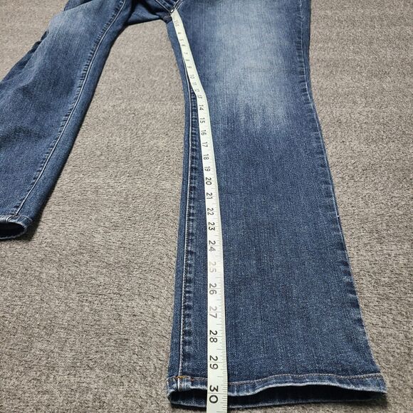 NYDJ Jeans Womens 12 Blue Skinny‎ Stretch Made USA Denim Mid Rise Classic Fit - Picture 2 of 10